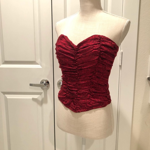 Jeune Europe Red Vintage Corset - Picture 1 of 15
